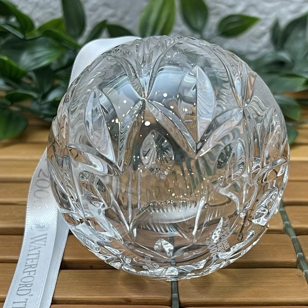Waterford Crystal Times Square Ball Ornament 2006 Hope for Fellowship Holiday